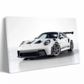 White 911 GT3RS Supercar Horizontal