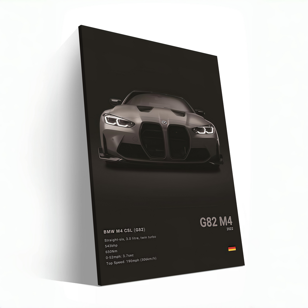 Black BMW M4 CSL