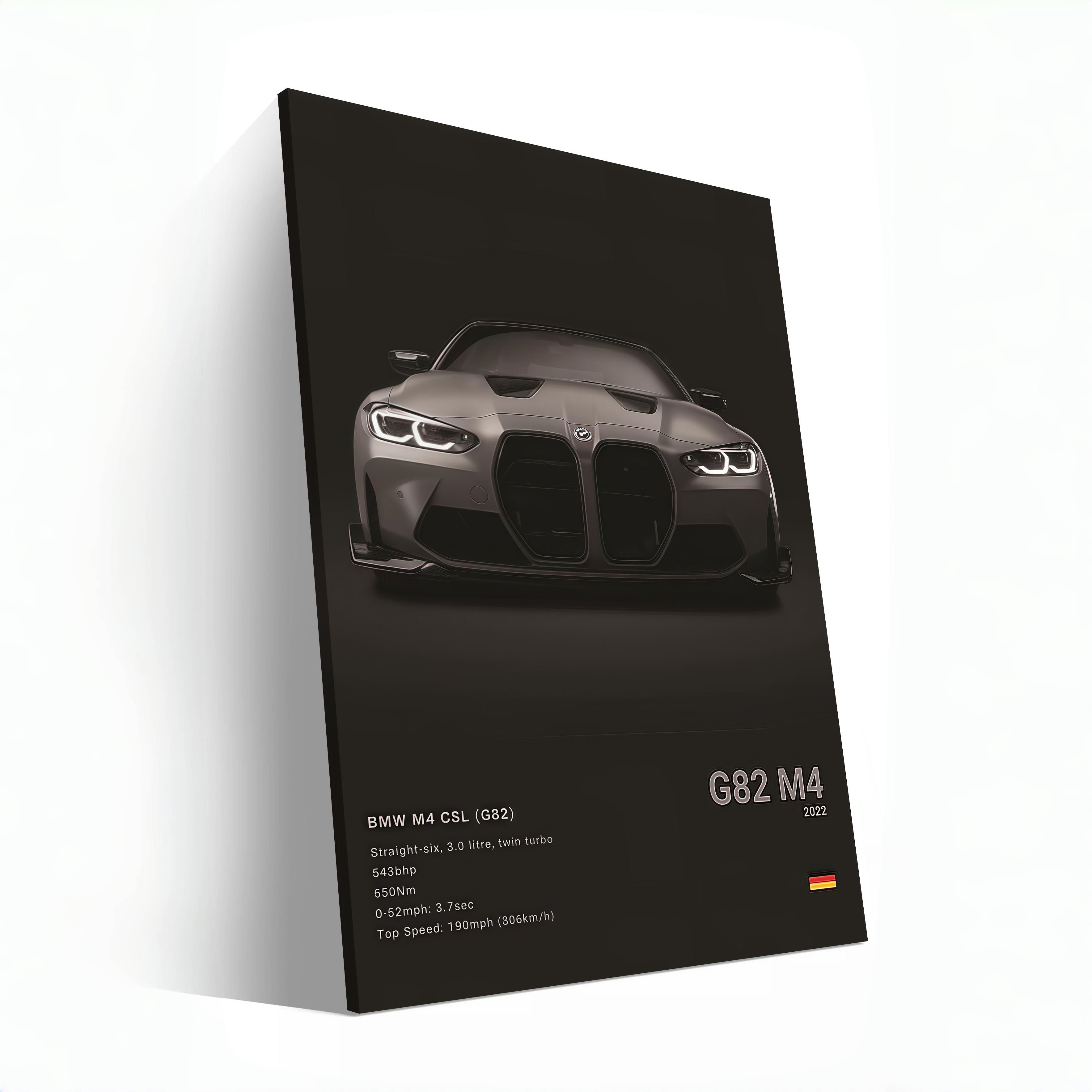 Black BMW M4 CSL