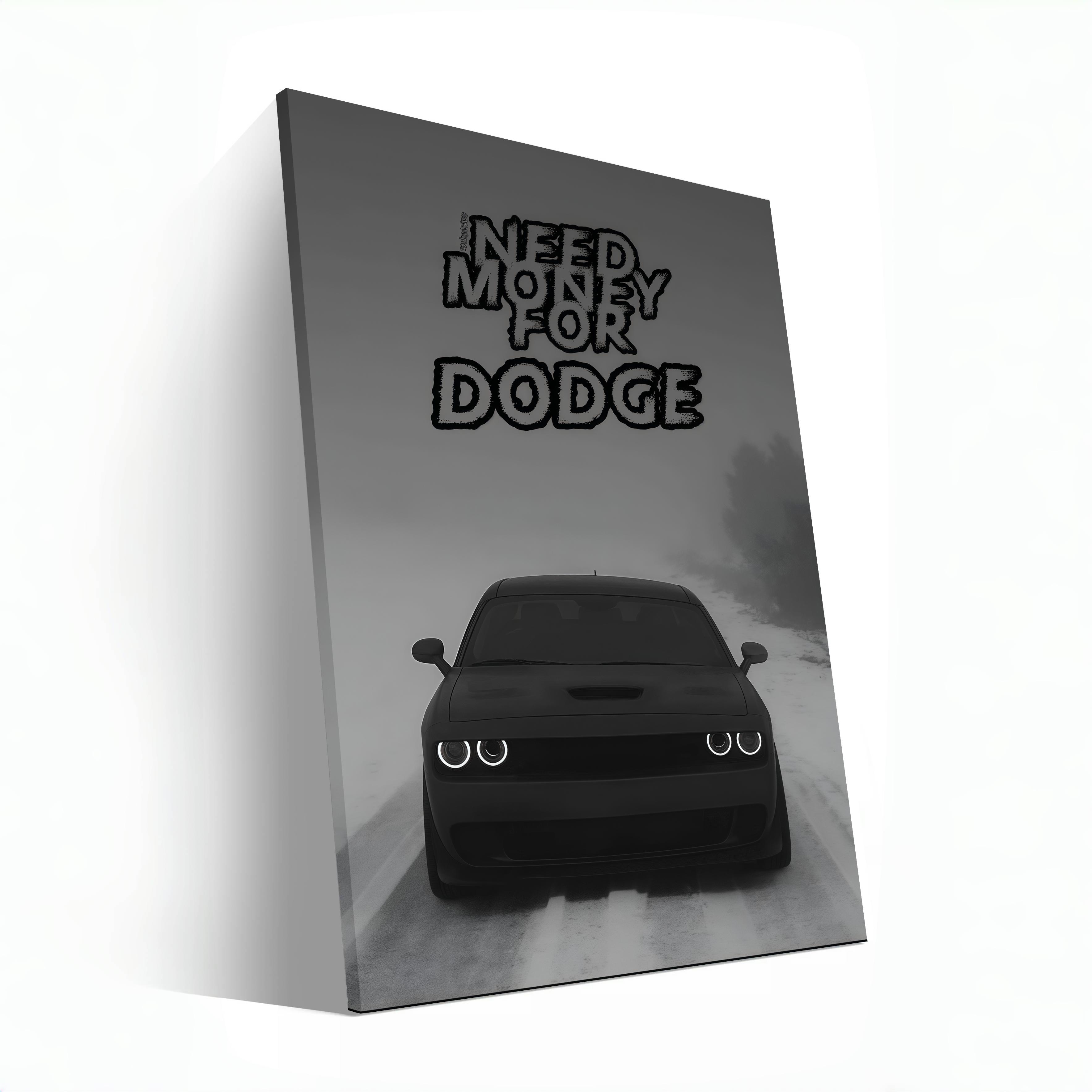 Black Dodge Challenger Hellcat -Need Money
