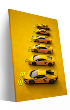 Yellow Lamborghini Huracán -Side