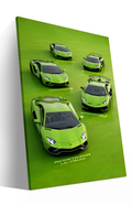 Green Lamborghini Huracán -Front