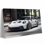 White Porsche 911 GT3RS Supercar