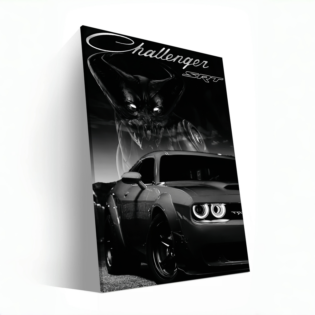 Black Dodge Challenger