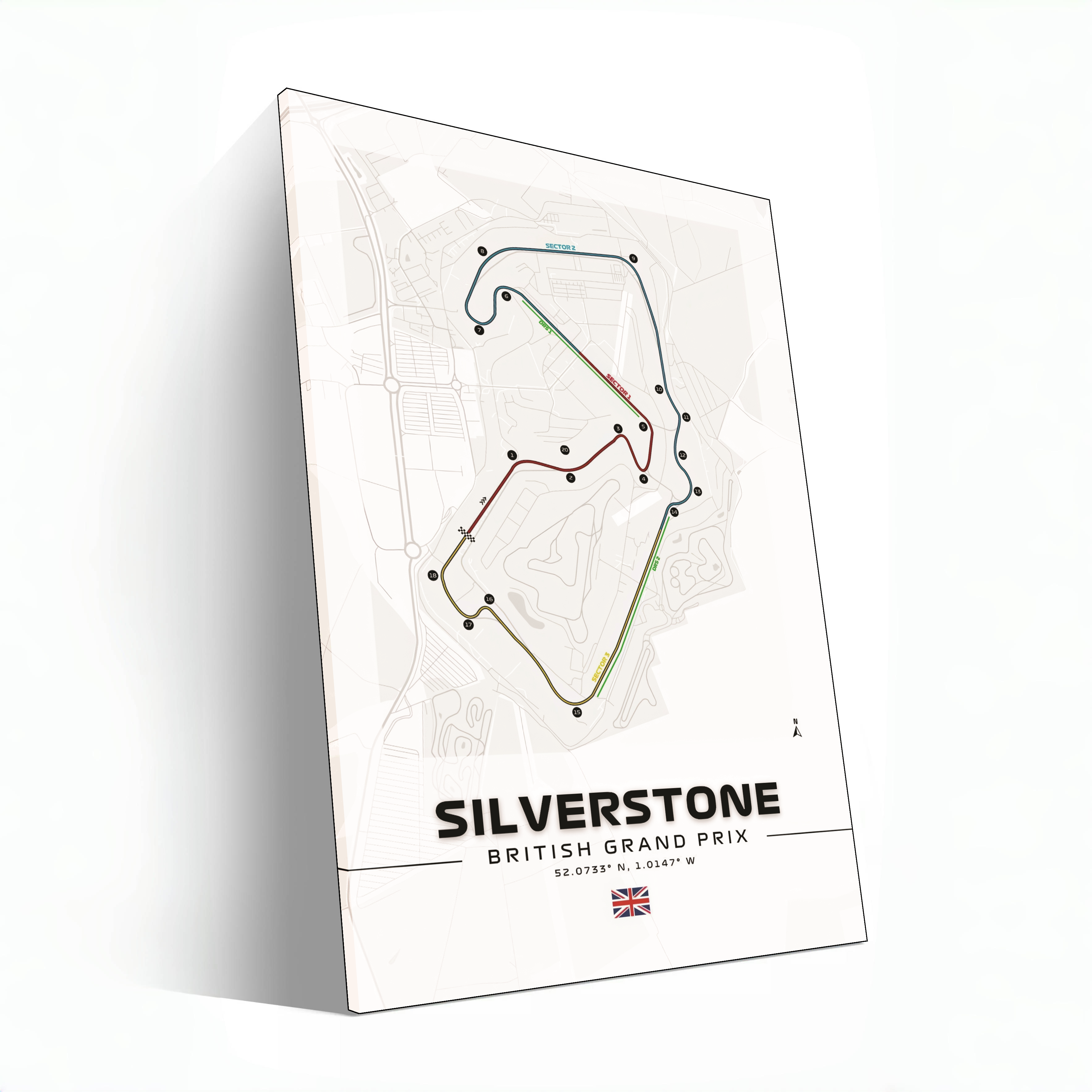F1 Silverstone Track