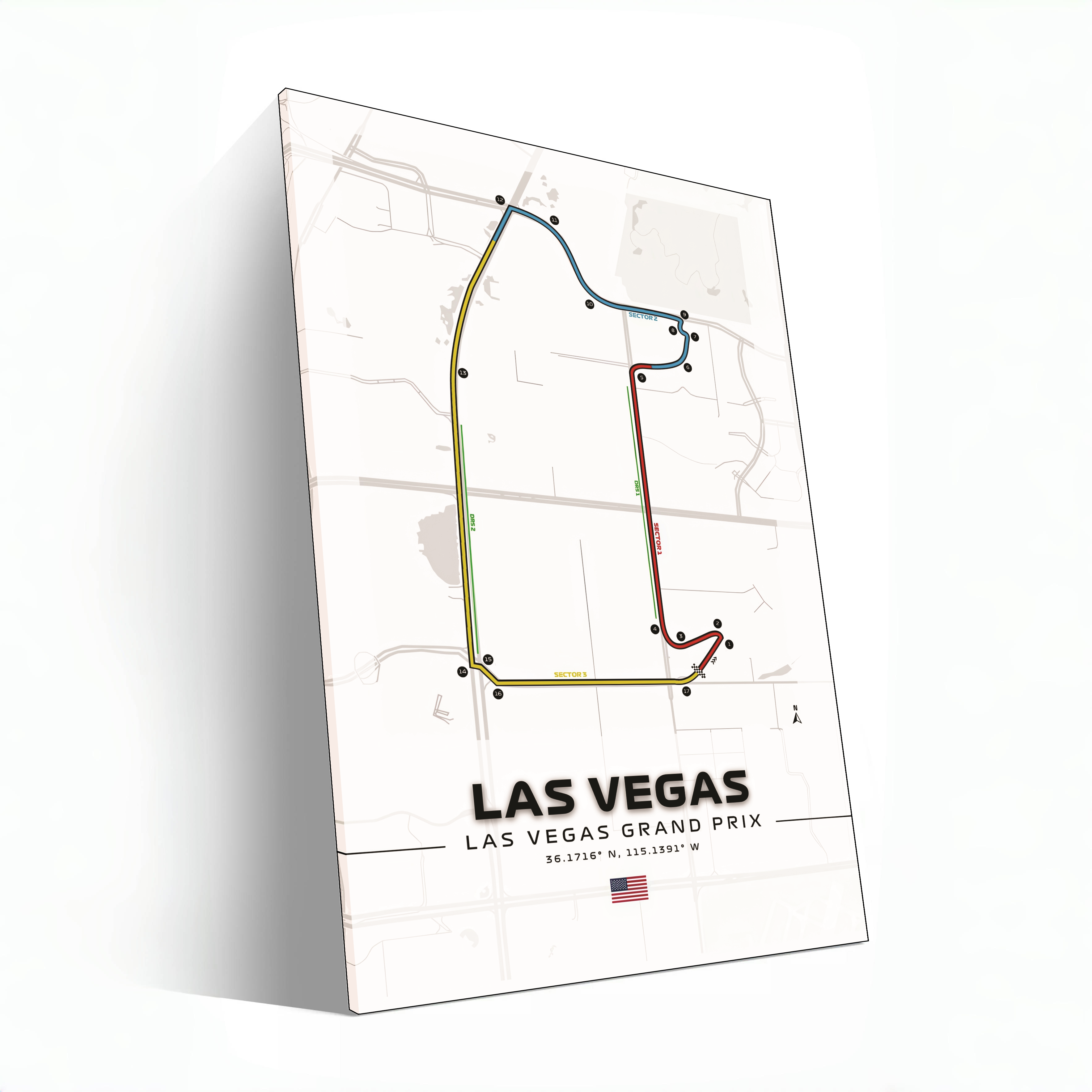 F1 Las Vegas Track