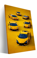Yellow Lamborghini Huracán -Front