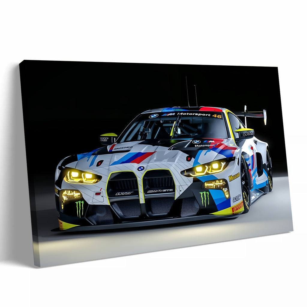 White BMW M4 GT3 EVO