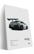Gray 911 GT3RS Supercar