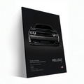 Black Dodge Challenger Hellcat Redeye