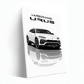 White Lamborghini Urus