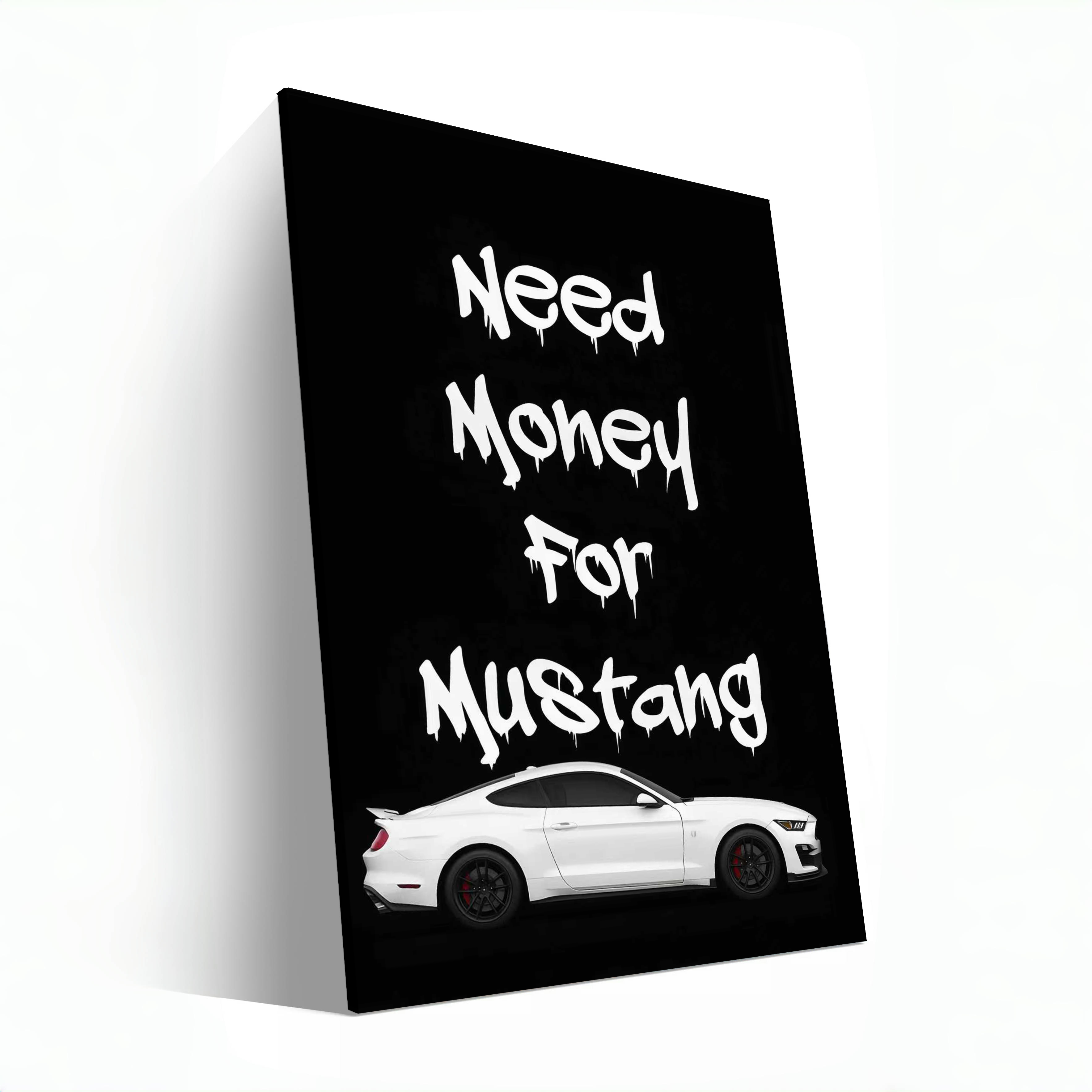 White Ford Mustang -Need Money