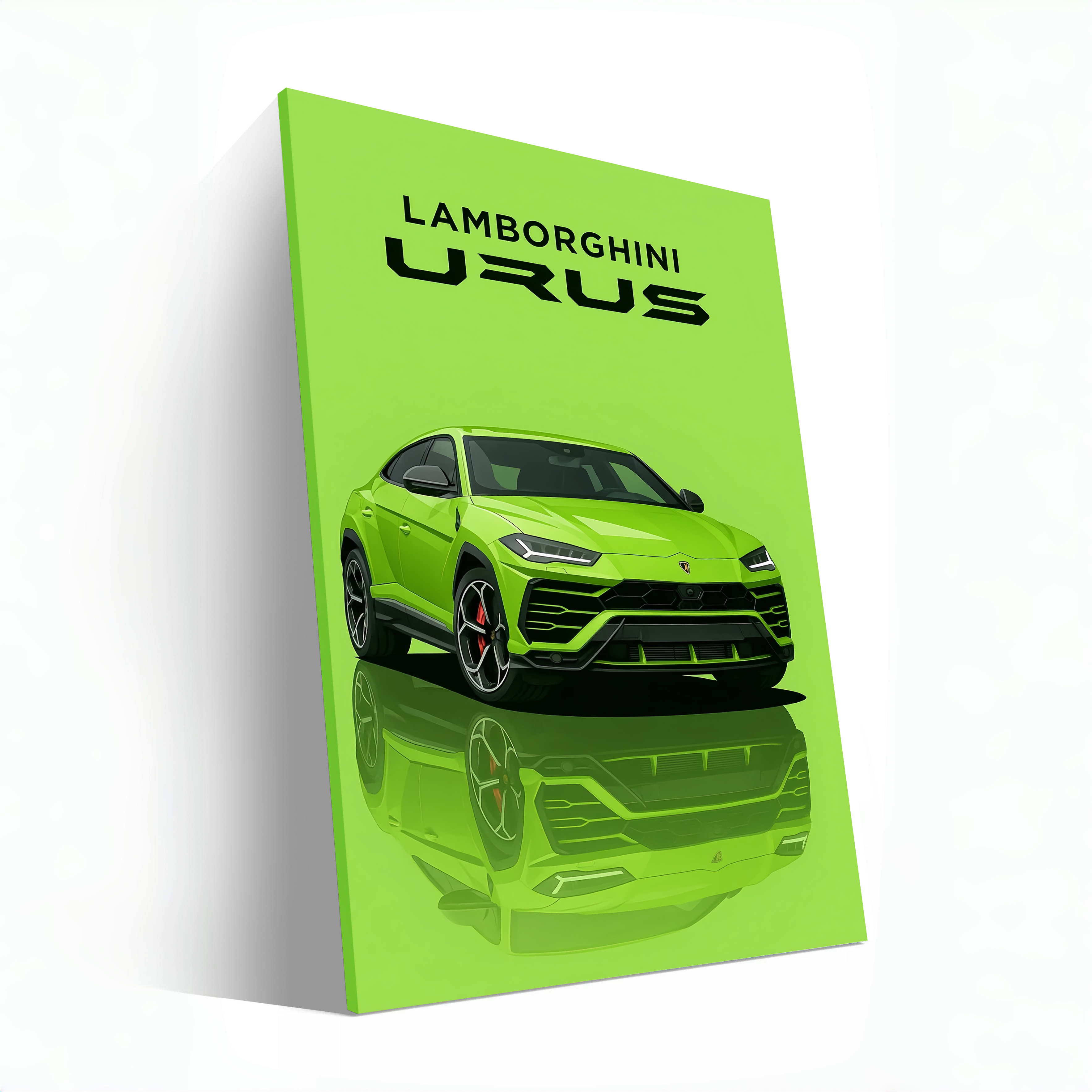 Green Lamborghini Urus