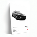 White Lamborghini Urus -Track Performance