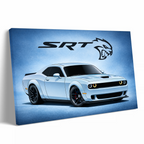Blue Challenger SRT Hellcat