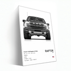 White Ford F-150 Raptor