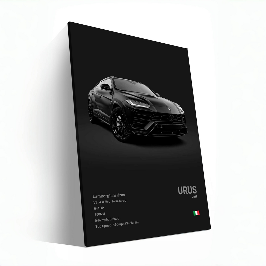 Black Lamborghini Urus -Track Performance