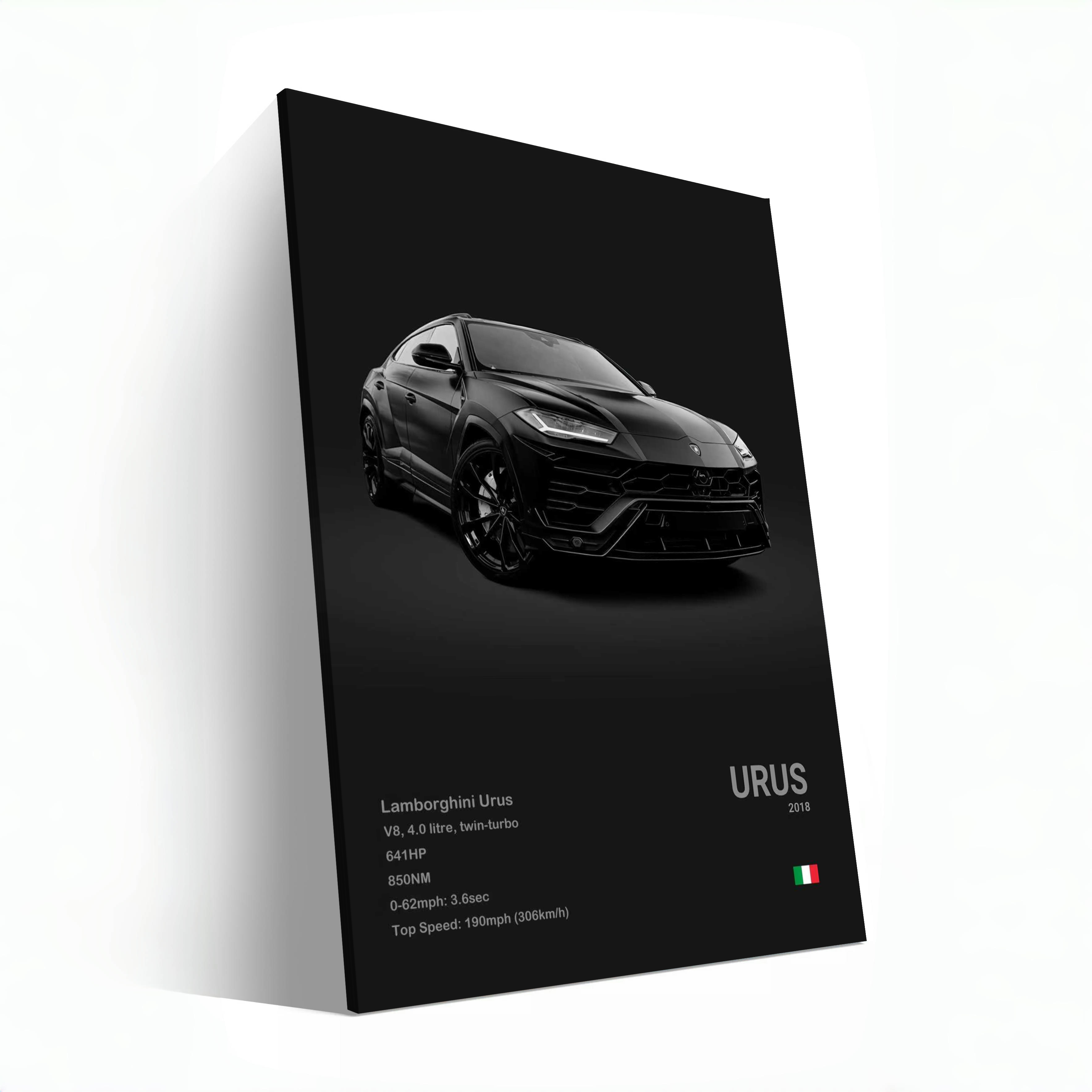Black Lamborghini Urus -Track Performance