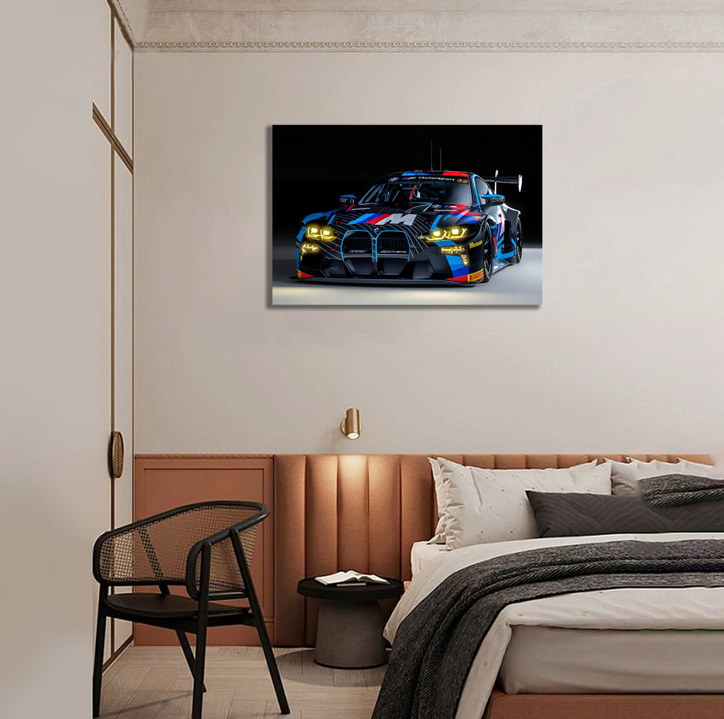 Black BMW M4 GT3 EVO