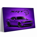 Purple Challenger SRT Hellcat