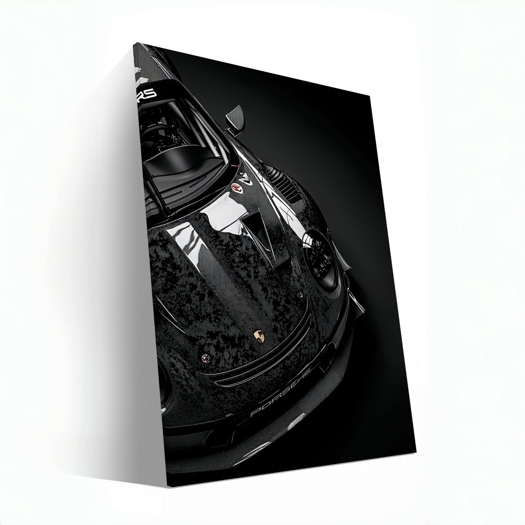 Porsche 911 GT3RS -Carbon Fiber Wall Art