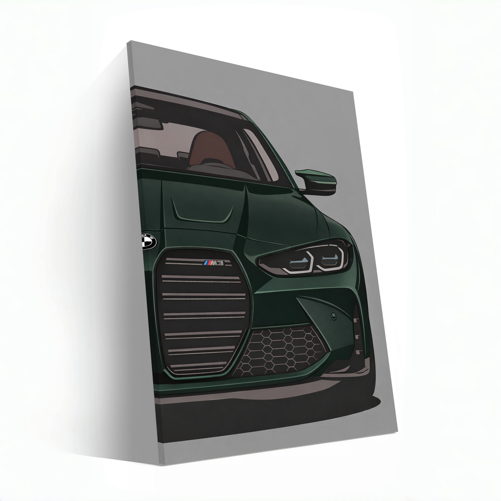 Green BMW M3