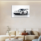 White 911 GT3RS Supercar Horizontal