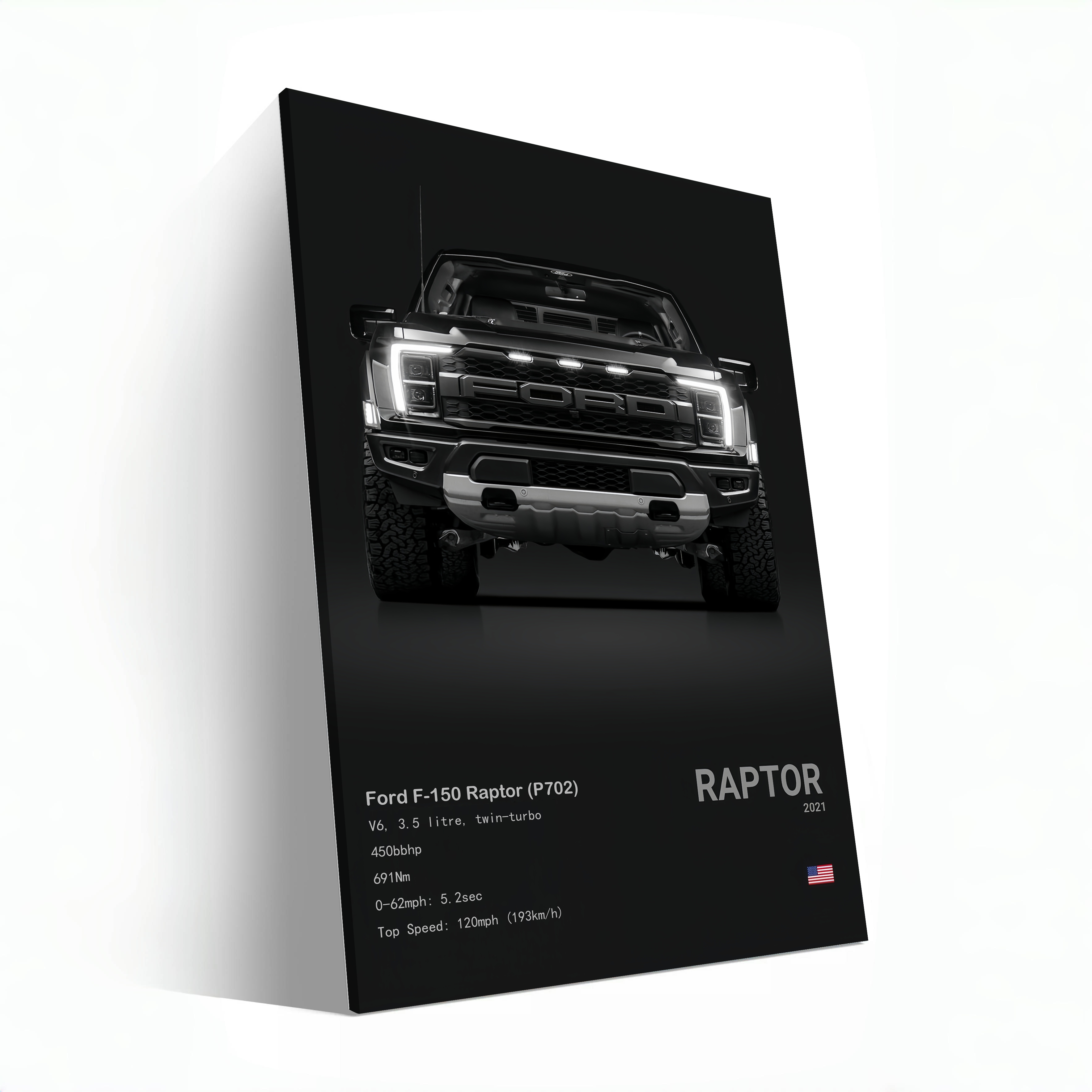 Black Ford F-150 Raptor