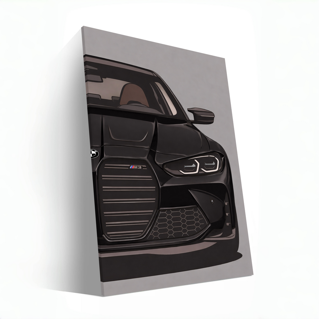 Black BMW M3