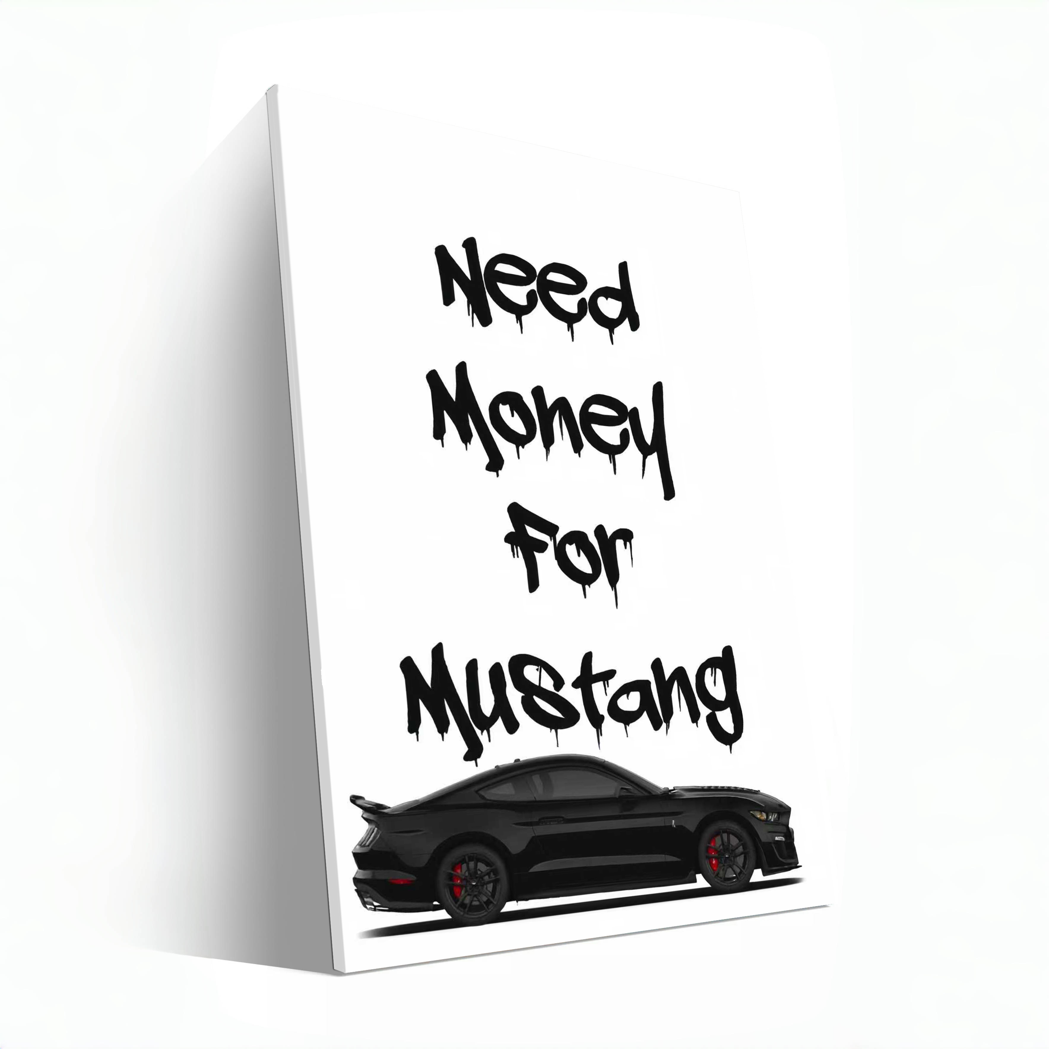 Black Ford Mustang -Need Money
