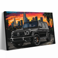 Black Mercedes G-Wagon