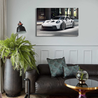 White Porsche 911 GT3RS Supercar