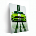 Green Ford Mustang