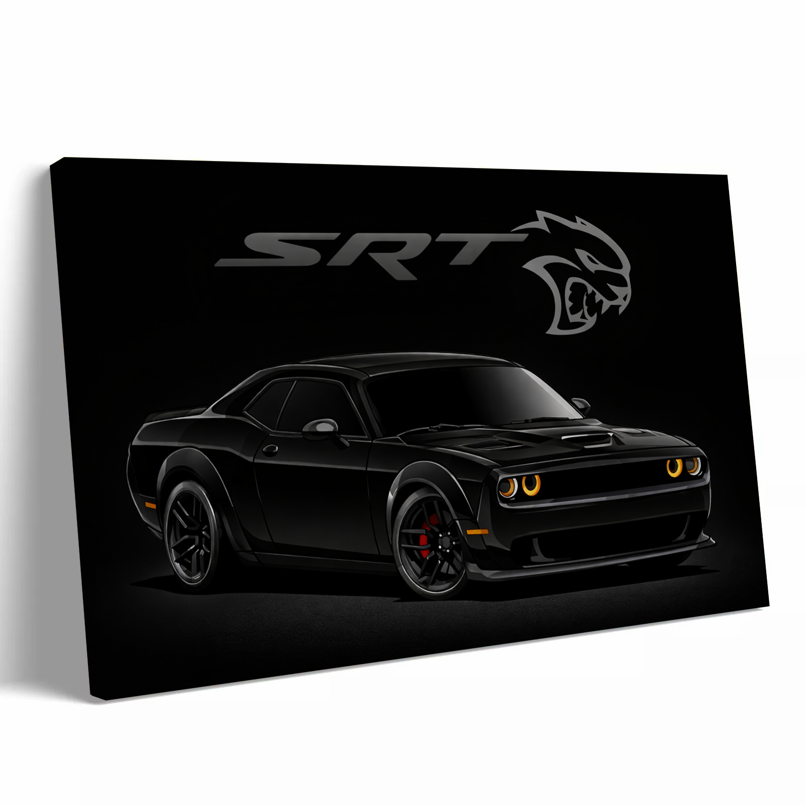 Black Challenger SRT Hellcat