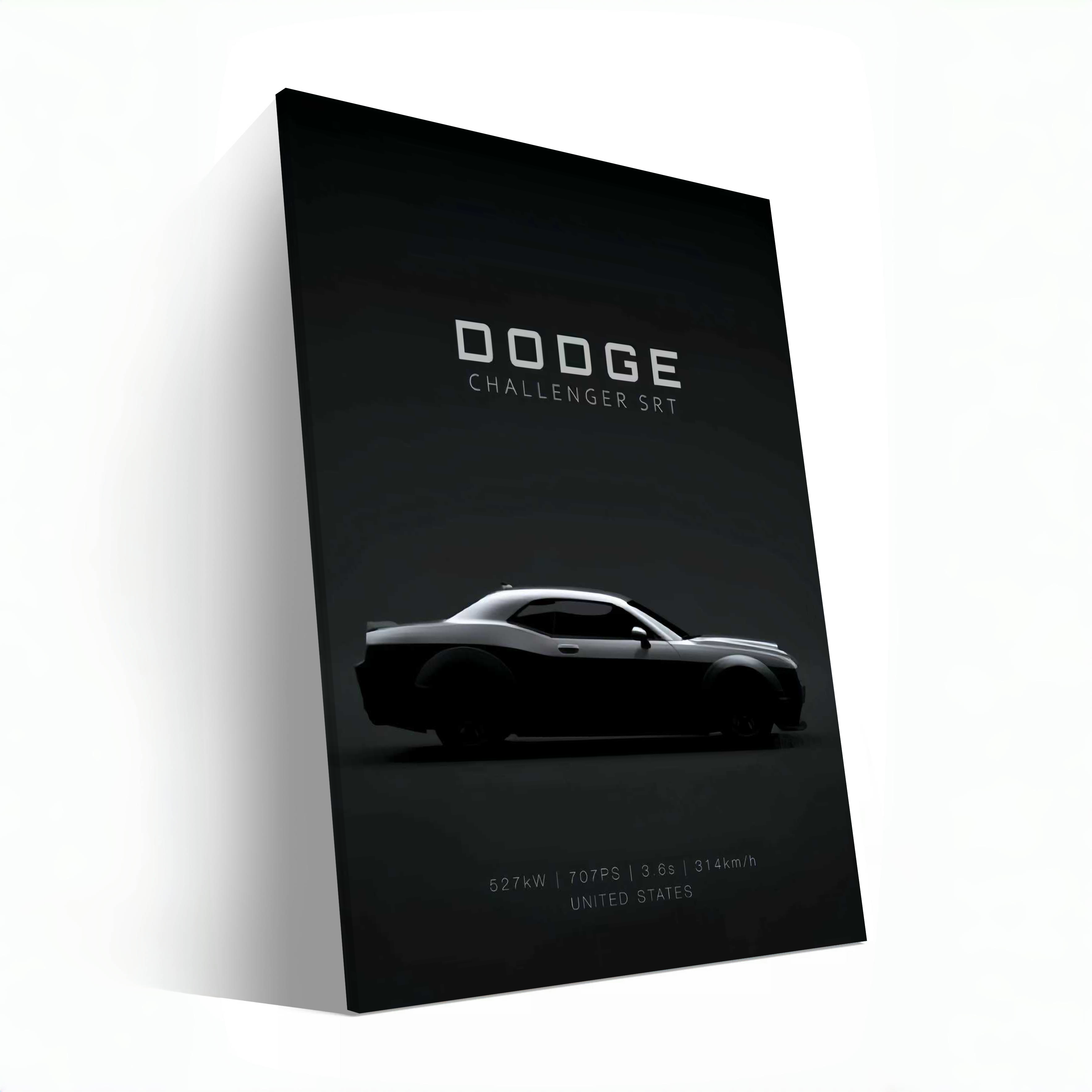 Black Dodge Challenger Hellcat
