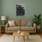 Green BMW M3