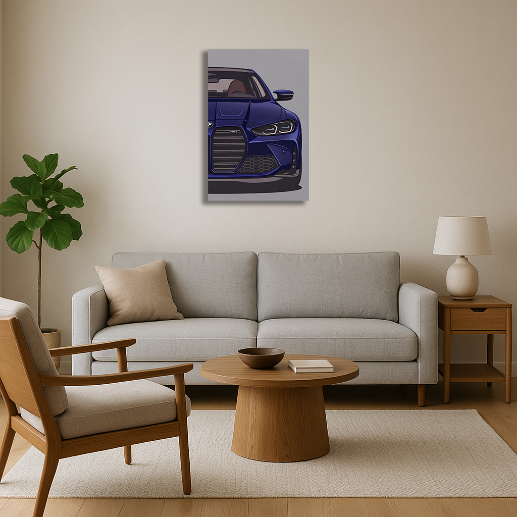 Tanzanite Blue BMW M3