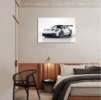 White 911 GT3RS Supercar Horizontal