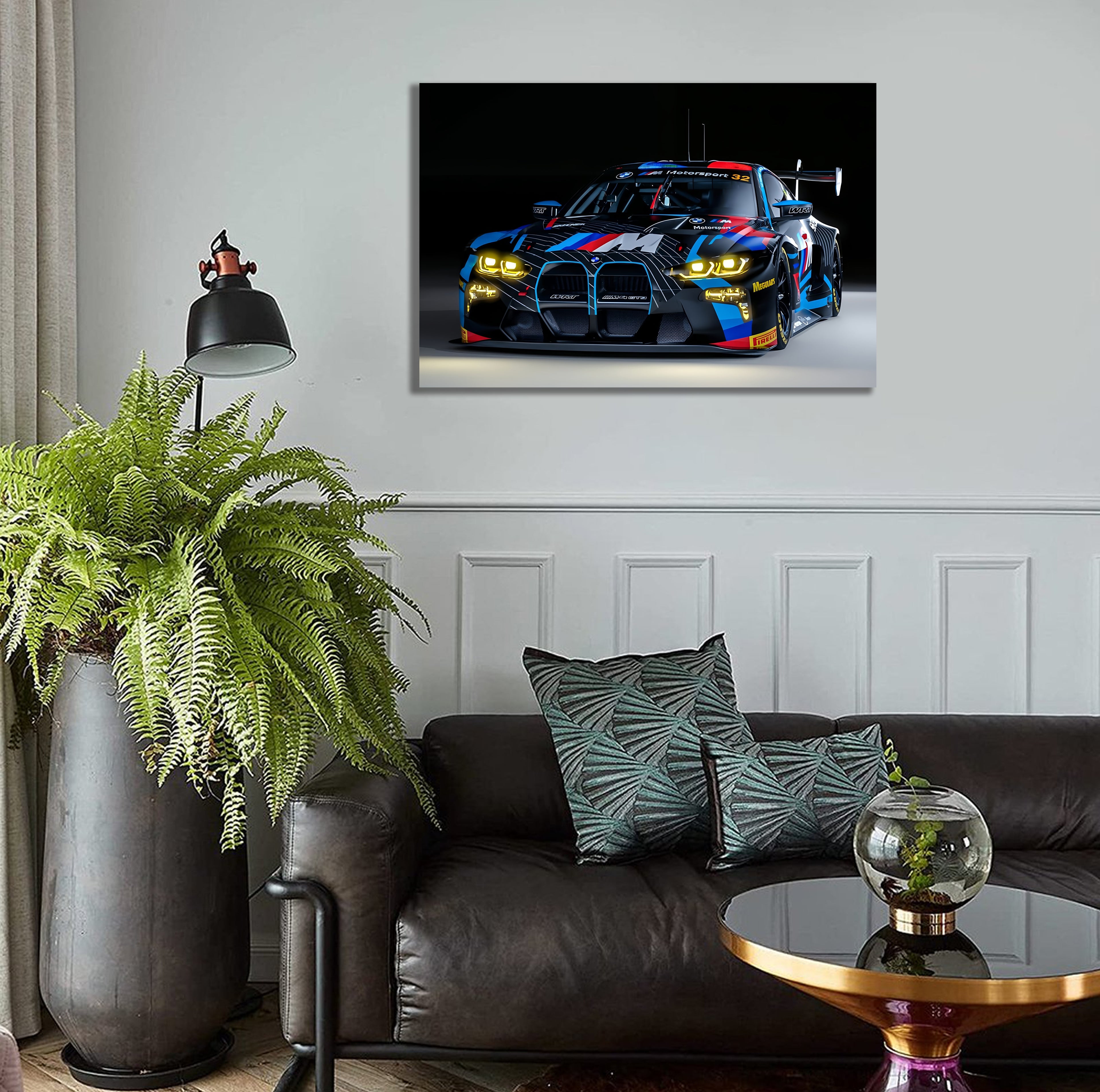 Black BMW M4 GT3 EVO