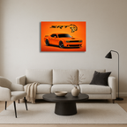 Orange Challenger SRT Hellcat