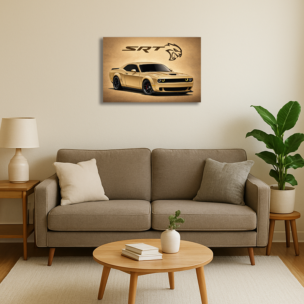 Gold Challenger SRT Hellcat