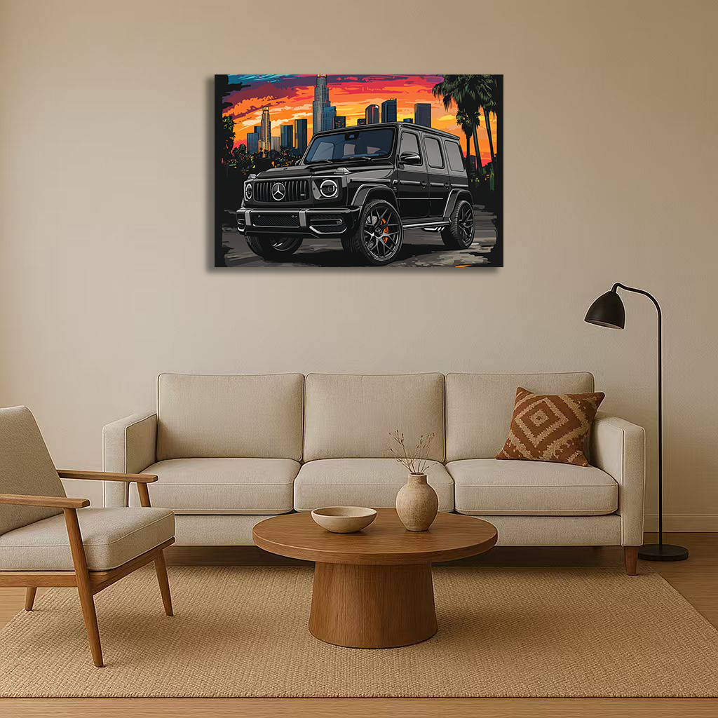 Black Mercedes G-Wagon