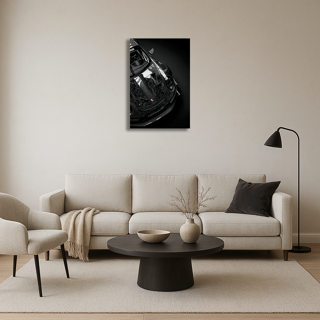 Porsche 911 GT3RS -Carbon Fiber Wall Art