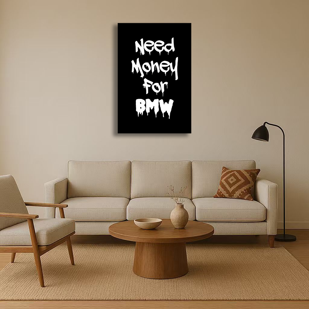 Black BMW -Need Money
