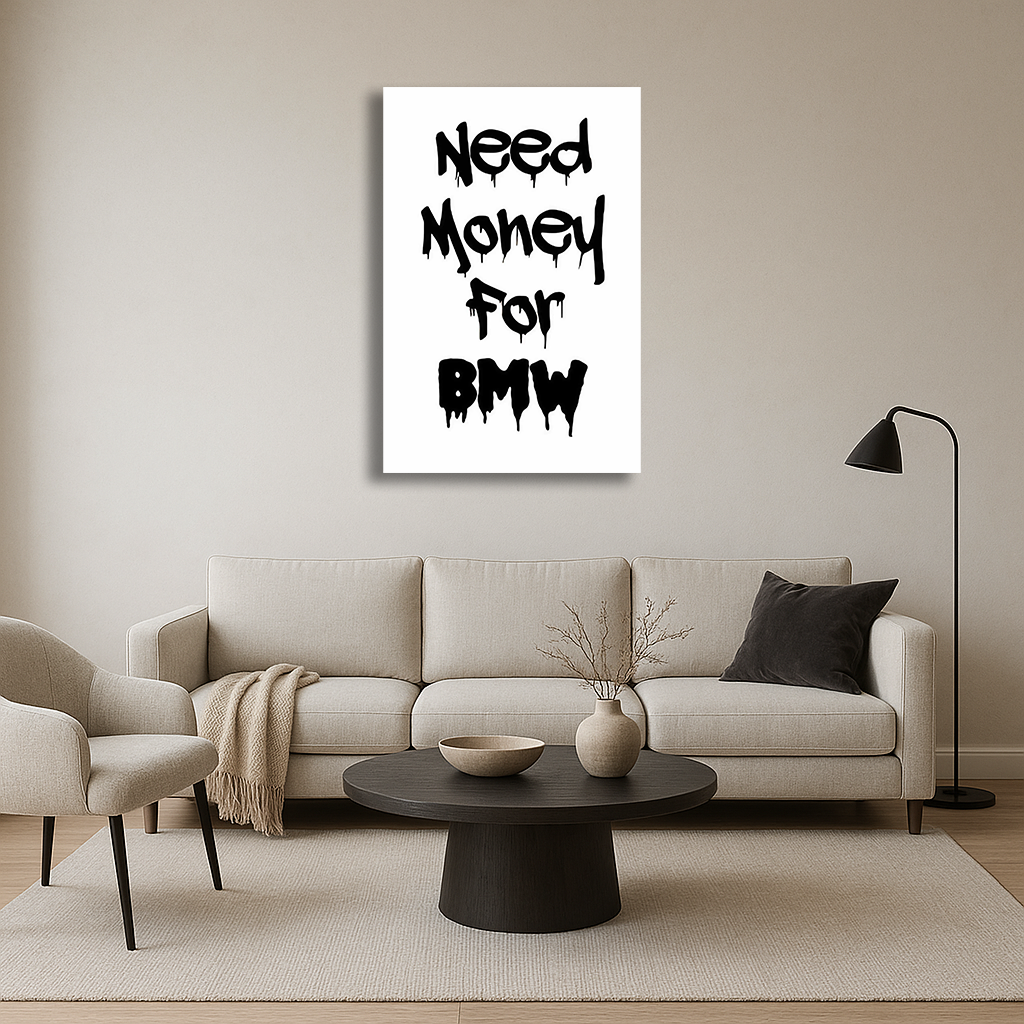 White BMW -Need Money