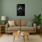 Porsche 911 GT3RS -Carbon Fiber Wall Art