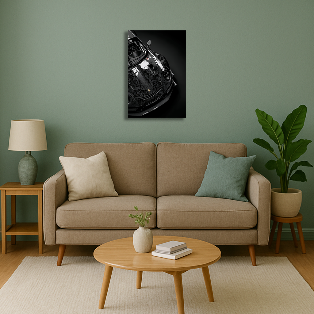 Porsche 911 GT3RS -Carbon Fiber Wall Art