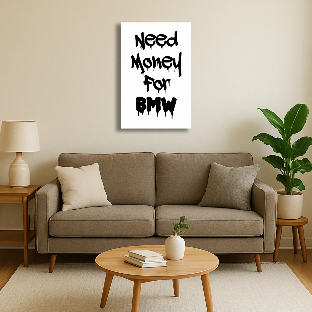 White BMW -Need Money